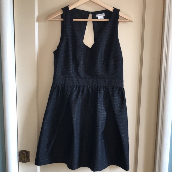 UO Cooperative textured metallic little black dress - Picture 1 of 7
